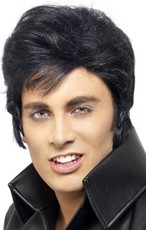 Pánska parochňa Elvis (hladký účes)