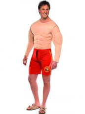 Pánsky kostým Baywatch Lifeguard svalovec