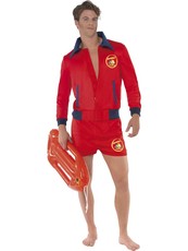 Pánsky kostým Baywatch Lifeguard (s krátkymi kraťasmi)