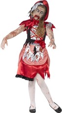 Dievčenský kostým zombie čiapočka