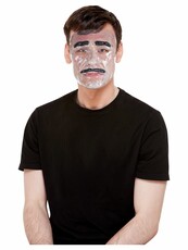 Transparentná maska Muž