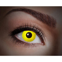 Certifikované mesačné farebné kontaktné šošovky nedioptrické UV Flash Yellow 84089041.u71