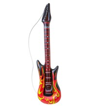 Nafukovacia gitara s plameňmi, 105 cm