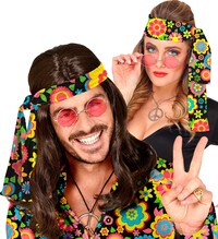 Hippie farebná čelenka