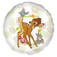 Fóliový balón Bambi, Disney (priemer 43 cm)