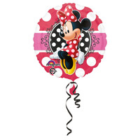 Fóliový balónik Minnie Mouse (priemer 43 cm)