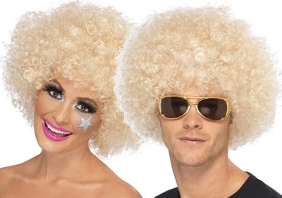 Unisex parochňa funky afro