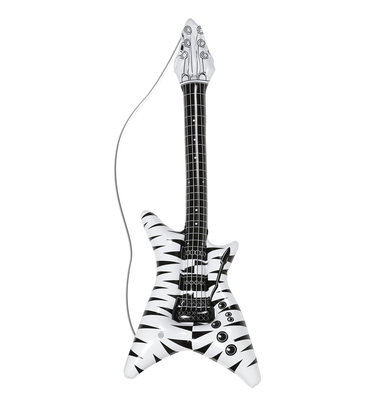 Nafukovacia gitara "zebra"