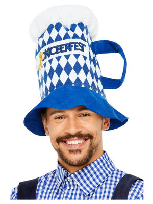 Čiapka Oktoberfest, károvaná