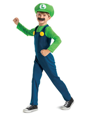 Chlapčenský kostým Luigi (Super Mario)