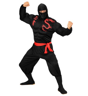 Super ninja, pánsky kostým